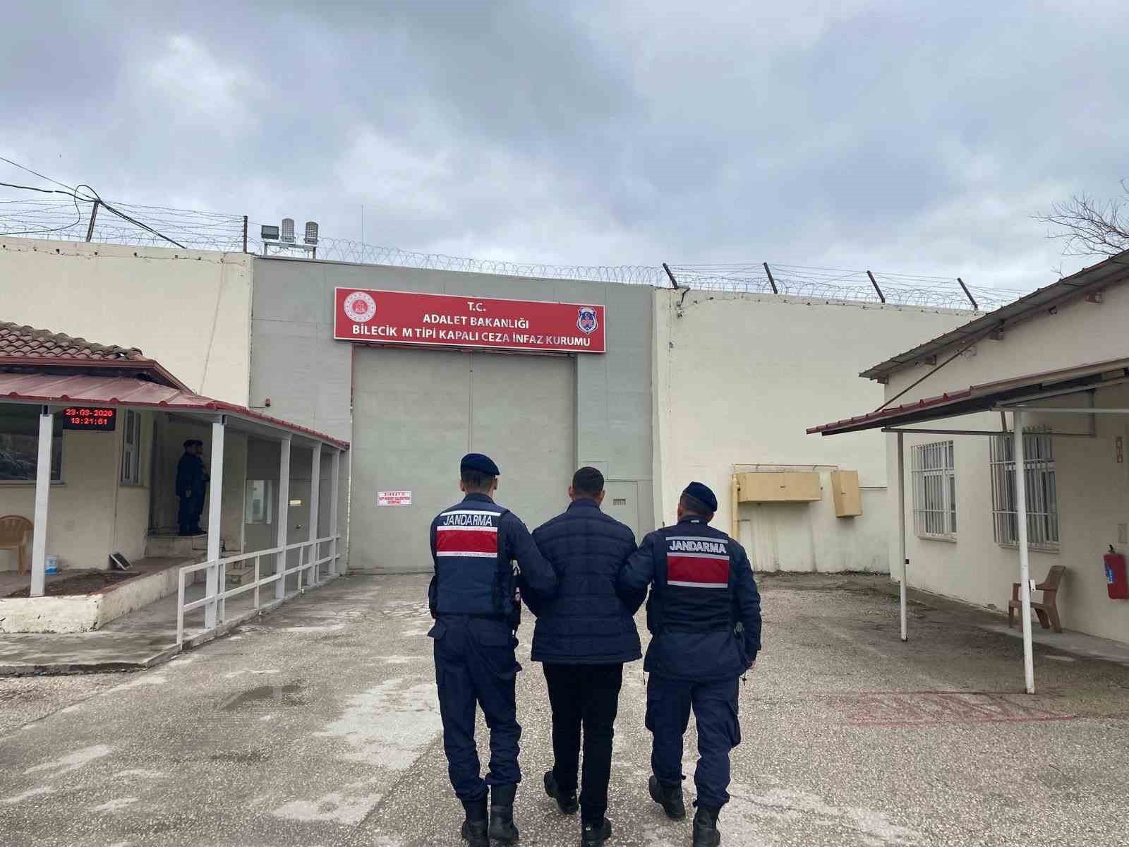 Bilecik’te 4 yıl hapis cezası bulunan şahıs yakalandı