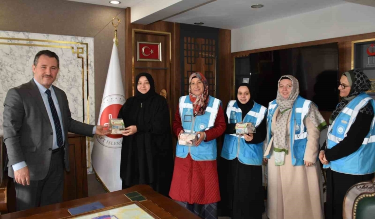 Bilecik’te öğrencilerden Filistin’e destek