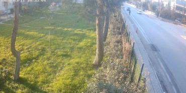 Cinayet gibi kaza güvenlik kamerasında