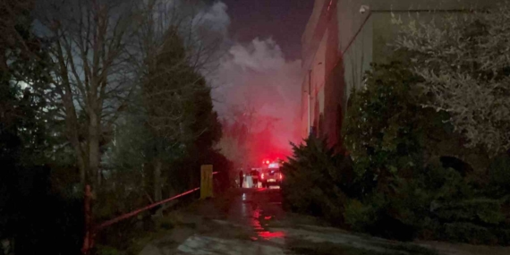 Çerkezköy’de fabrikada korkutan yangın kontrol altına alındı