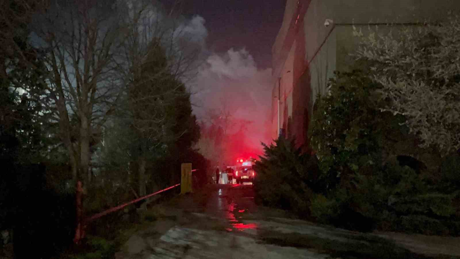 Çerkezköy’de fabrikada korkutan yangın kontrol altına alındı