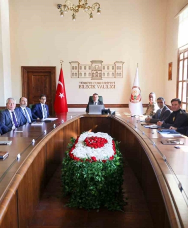 Bilecik’te ’İl Asayiş ve Güvenlik Toplantısı’ yapıldı