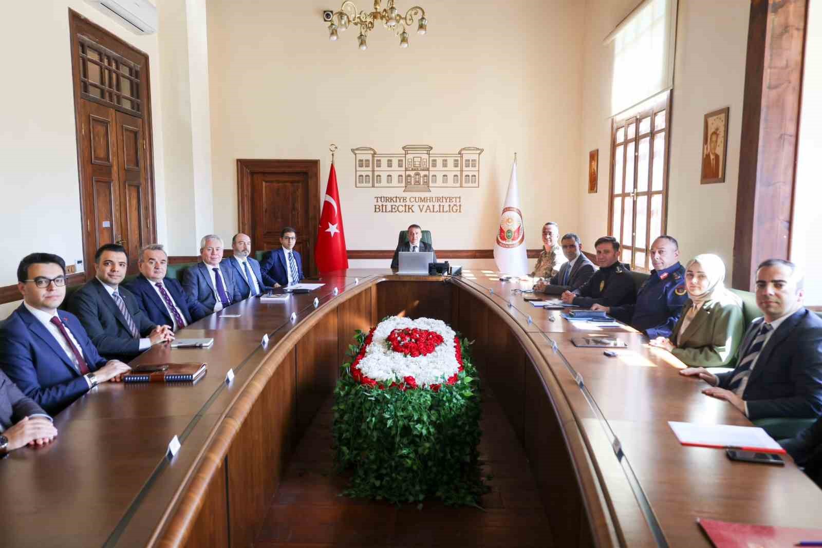 Bilecik’te ’İl Asayiş ve Güvenlik Toplantısı’ yapıldı