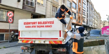 Esenyurt Belediyesi, kaba atıkları geri dönüşüme kazandırıyor