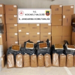 1 milyon TL değerinde bandrolsüz makaron ve kaçak tütün ele geçirildi