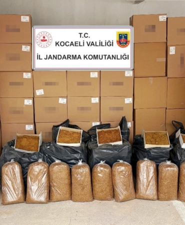 1 milyon TL değerinde bandrolsüz makaron ve kaçak tütün ele geçirildi