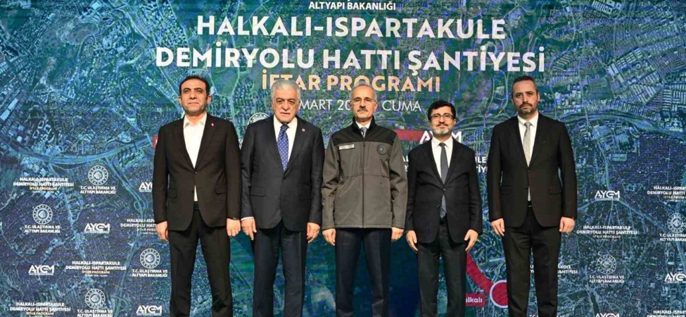 Bakan Uraloğlu: "Halkalı-Ispartakule Hattı’nda sene sonuna kadar yapım çalışmalarını bitirip sene başında test çalışmalarımıza başlayacağız"