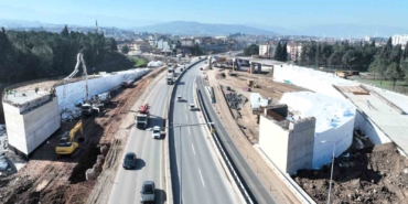 Başiskele Kavşağı projesinin yüzde 54’ü tamamlandı