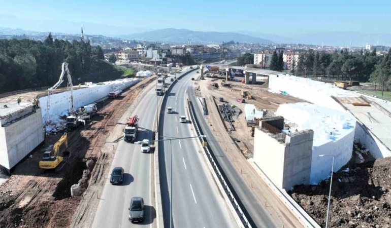 Başiskele Kavşağı projesinin yüzde 54’ü tamamlandı