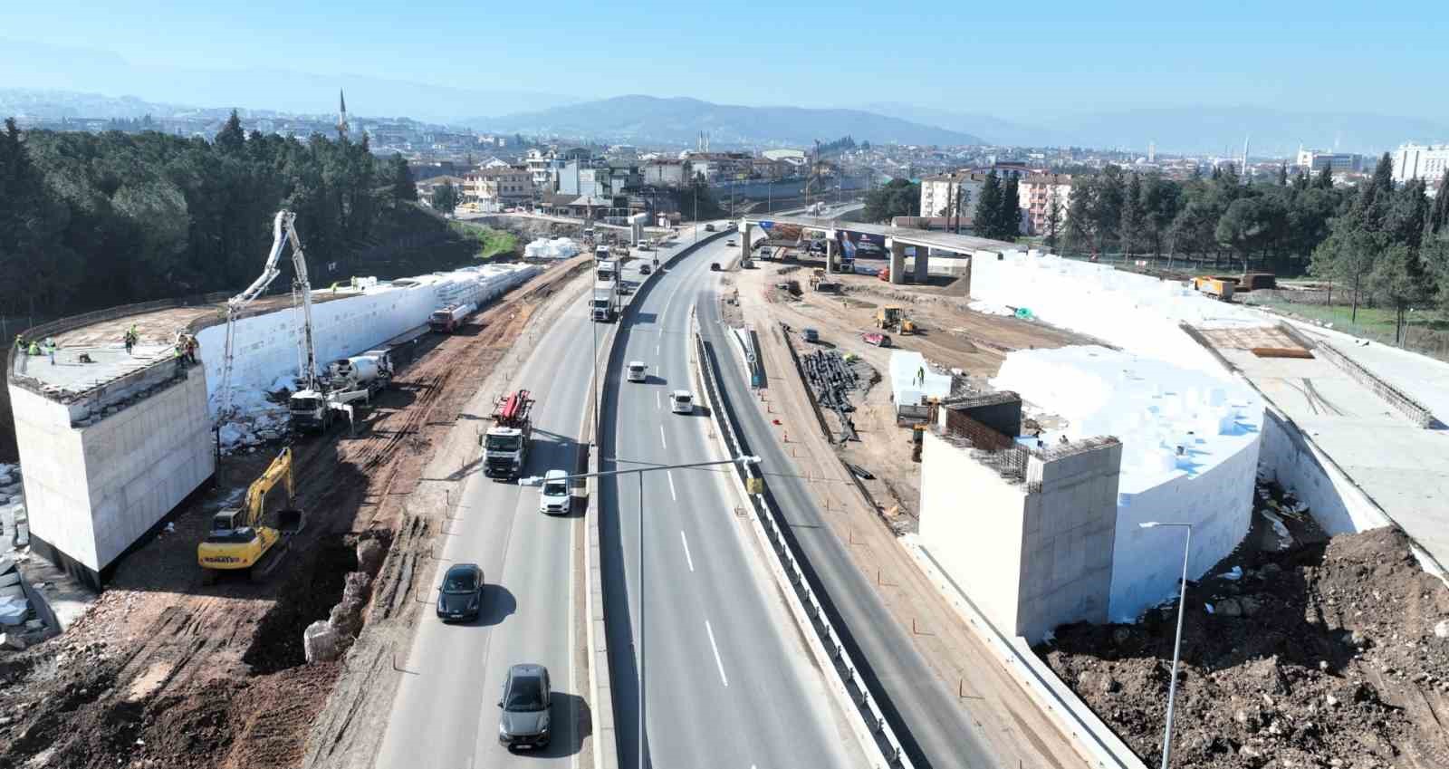 Başiskele Kavşağı projesinin yüzde 54’ü tamamlandı