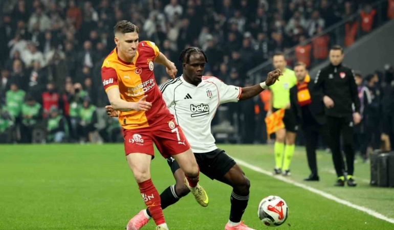 Trendyol Süper Lig: Beşiktaş: 0 - Galatasaray: 1 (Maç sonucu)