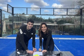Türkiye’de padel branşındaki ilk sporcu sponsorluğu anlaşması