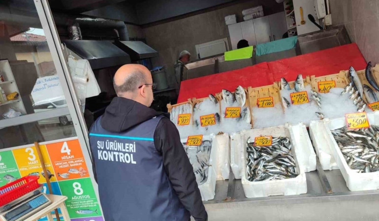 Edirne’de su ürünleri denetimleri sürüyor