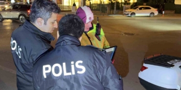 Bursa’da o mahalleye akın eden sürücülere polis uygulaması