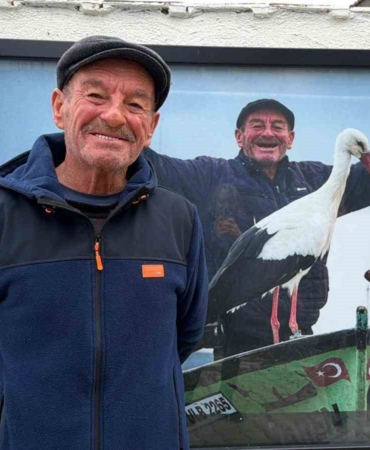 Yaren Leylek ve Adem amcaya yoğun ilgi