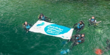 Marmara’nın derinliklerindeki "Hayalet Ağ" tehdidine sanat dokunuşu: Çıkarılan ağlar sanat eserine dönüştü