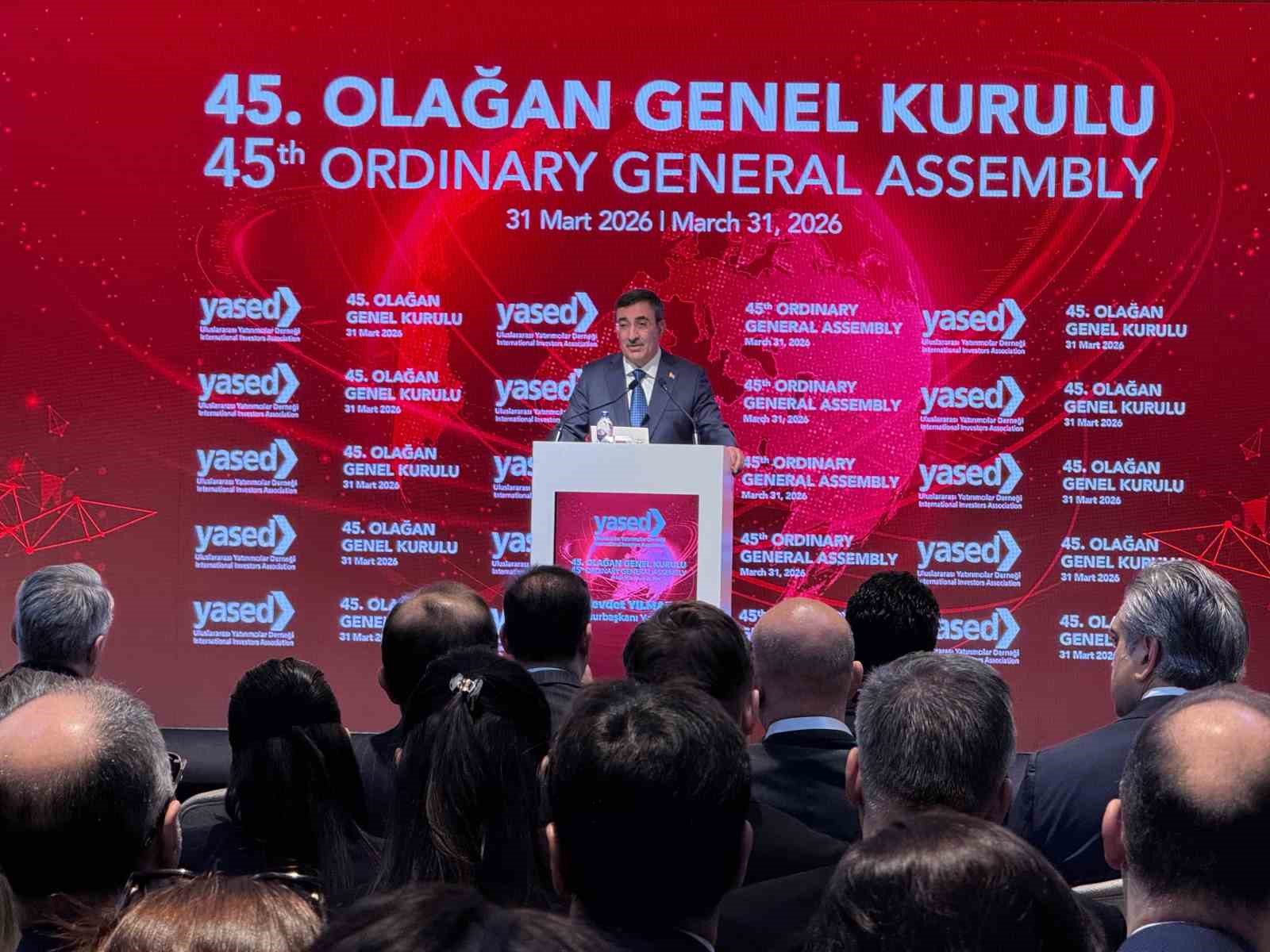 Cumhurbaşkanı Yardımcısı Yılmaz: "Türkiye ekonomisi 1,6 trilyon dolara ulaştı"