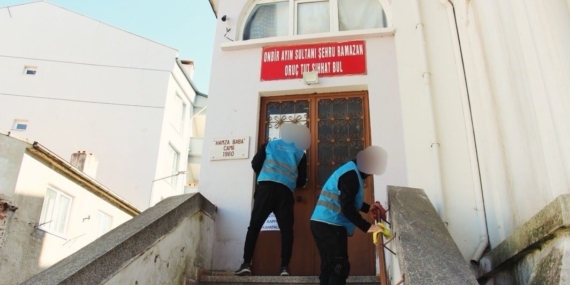 Kırklareli’nde denetimli serbestlik hükümlülerinden cami temizliği