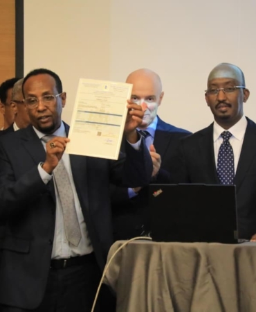 Somali’de "Ergun Reis A" gemisine uluslararası balıkçılık lisansı verildi