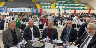 Bilecik ASKF Başkanı Nusret Tosun, Bursa’daki iftar programına katıldı
