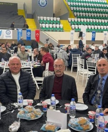 Bilecik ASKF Başkanı Nusret Tosun, Bursa’daki iftar programına katıldı