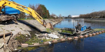 Kocaeli’de 12 metreküp atık denize ulaşmadan toplandı
