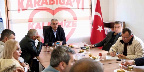 Karabiga’da 7 Yıllık Hizmetler İstişare Toplantısında Anlatıldı