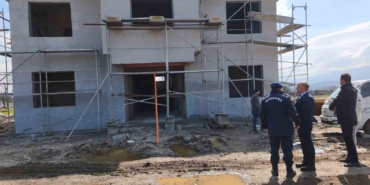 Çan Etili Köyü Jandarma Karakol İnşaatında İnceleme