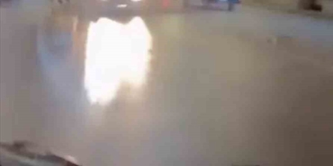 Bursa’da ters yönden gelen otomobil tehlike oluşturdu