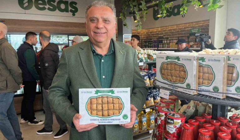 BESAŞ’tan uygun fiyata bayramlık cevizli baklava