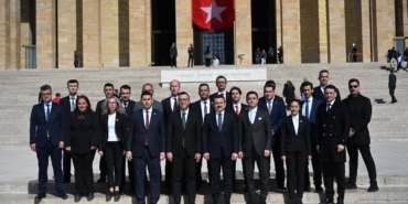 Tarihi Alan Başkanlığı heyetinden Anıtkabir ziyareti