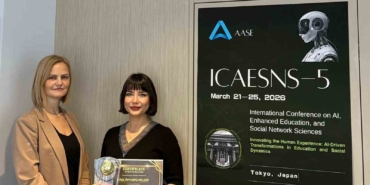 Türk Akademisyene Japonya’da "En İyi Bildiri" ödülü