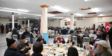 Pehlivanköy’de şehit aileleri ve gaziler onuruna iftar yemeği verildi