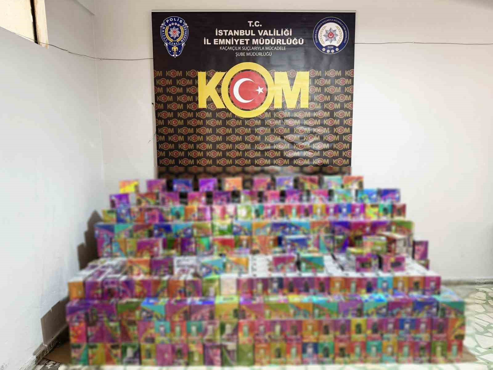 Çay paketleri arasında kaçak sigara sevkiyatı dronlu polis takibine takıldı