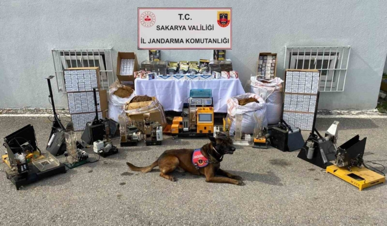 Sakarya’da kaçak tütün operasyonu