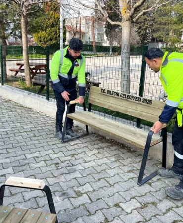Bilecik’te bahar hazırlıkları başladı