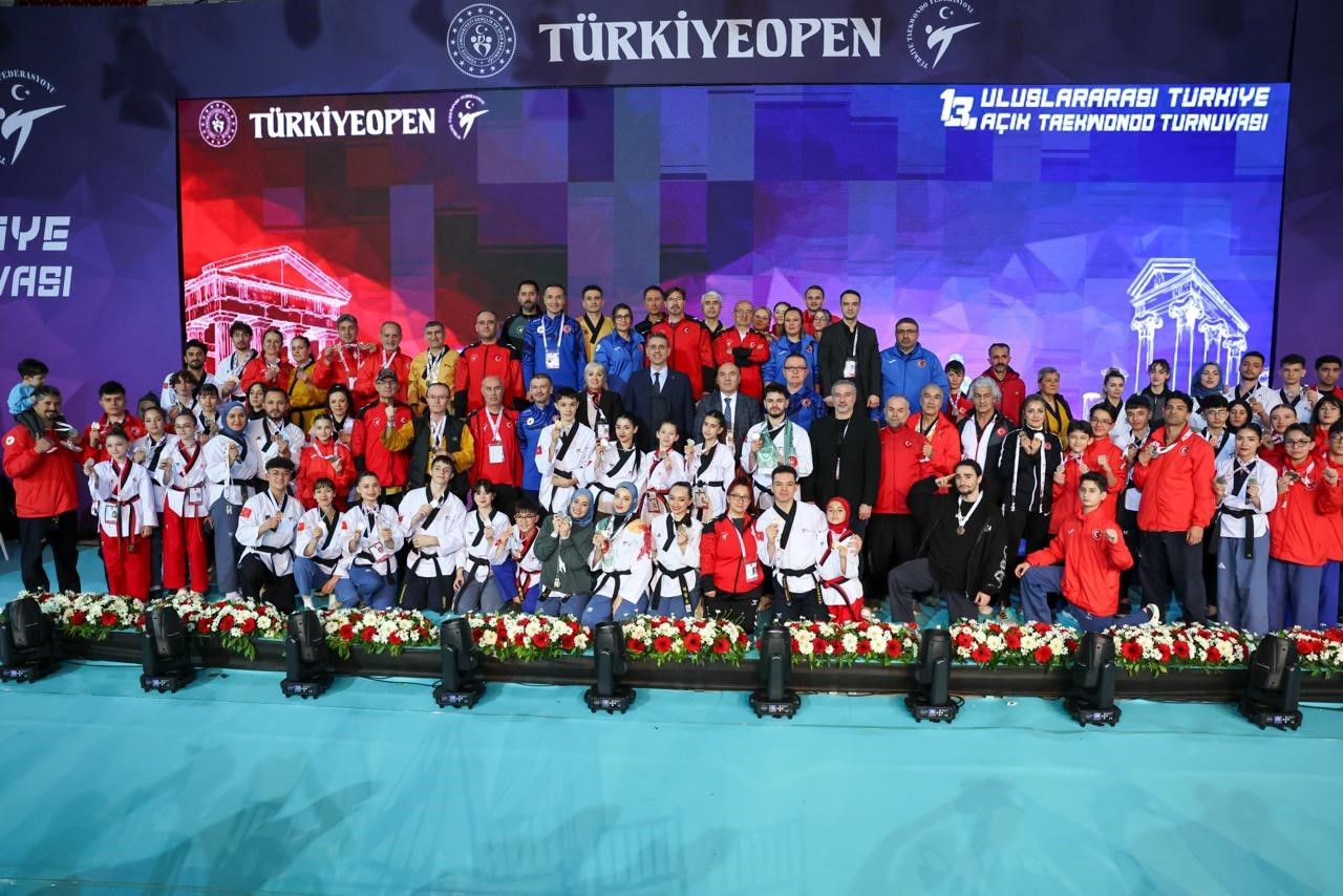 13. Uluslararası Türkiye Açık Taekwondo Turnuvası başladı