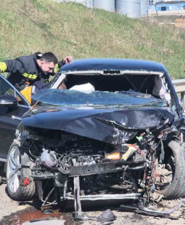 Tekirdağ’da 4 araçlı zincirleme kaza: 5 yaralı
