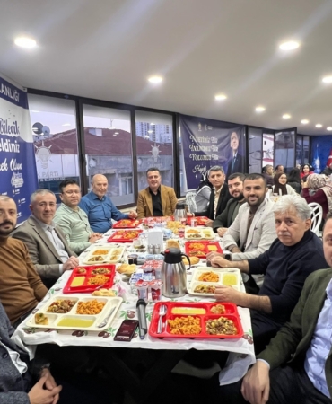 AK Parti Bilecik İl Başkanlığı’nda iftar programı düzenlendi