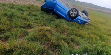 Pehlivanköy’de taralaya uçan otomobilin sürücüsü yaralandı