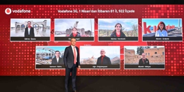 Vodafone, 1 Nisan’da 81 İL ve 922 ilçede 5G sinyalini aynı anda verecek