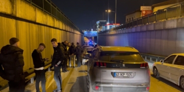 Bursa’da zincirleme trafik kazası sonrası kavga çıktı