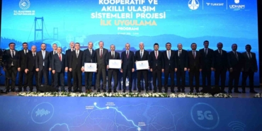 5G destekli akıllı yolda ilk test
