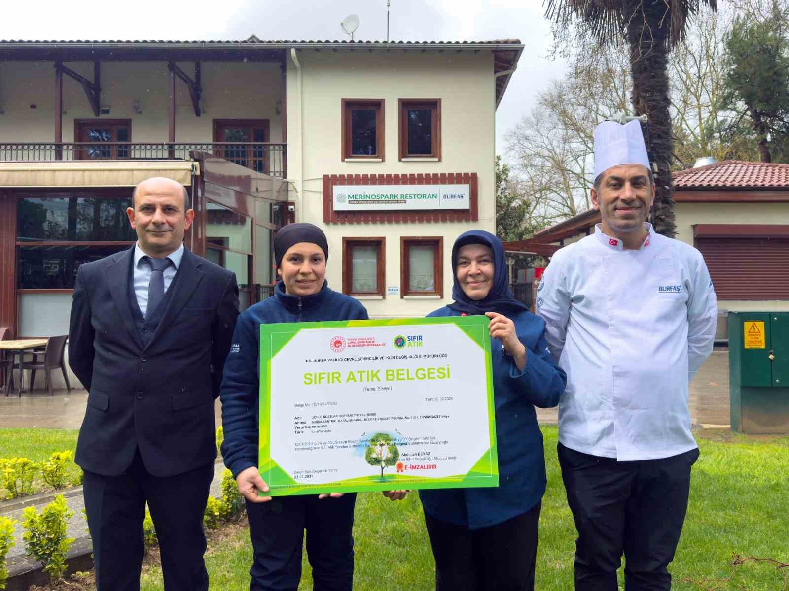 BURFAŞ ’Sıfır Atık Belgesi’ almaya hak kazandı