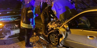 Yola dökülen sıvı kazaya sebep oldu: 3 yaralı