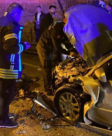 Yola dökülen sıvı kazaya sebep oldu: 3 yaralı