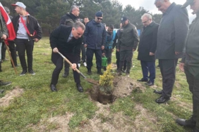 Kazdağları’nda fidanlar toprakla buluştu