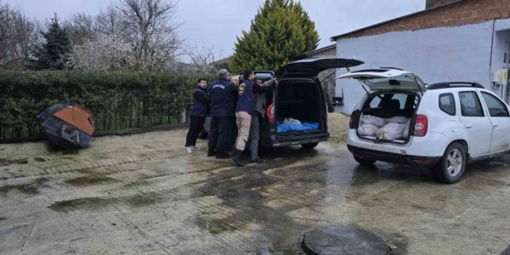 Silivri’de satışa hazır 306 at eti yakalandı