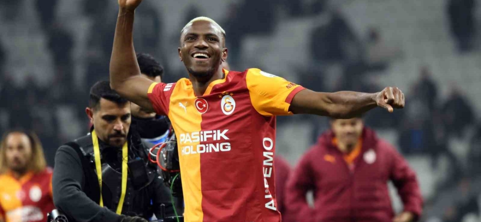 Galatasaray maç sonu üçlüsü Victor Osimhen’den