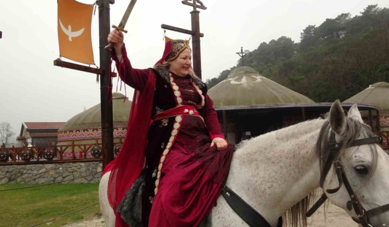 Bozdağ Film Platoları’nda bayram yoğunluğu